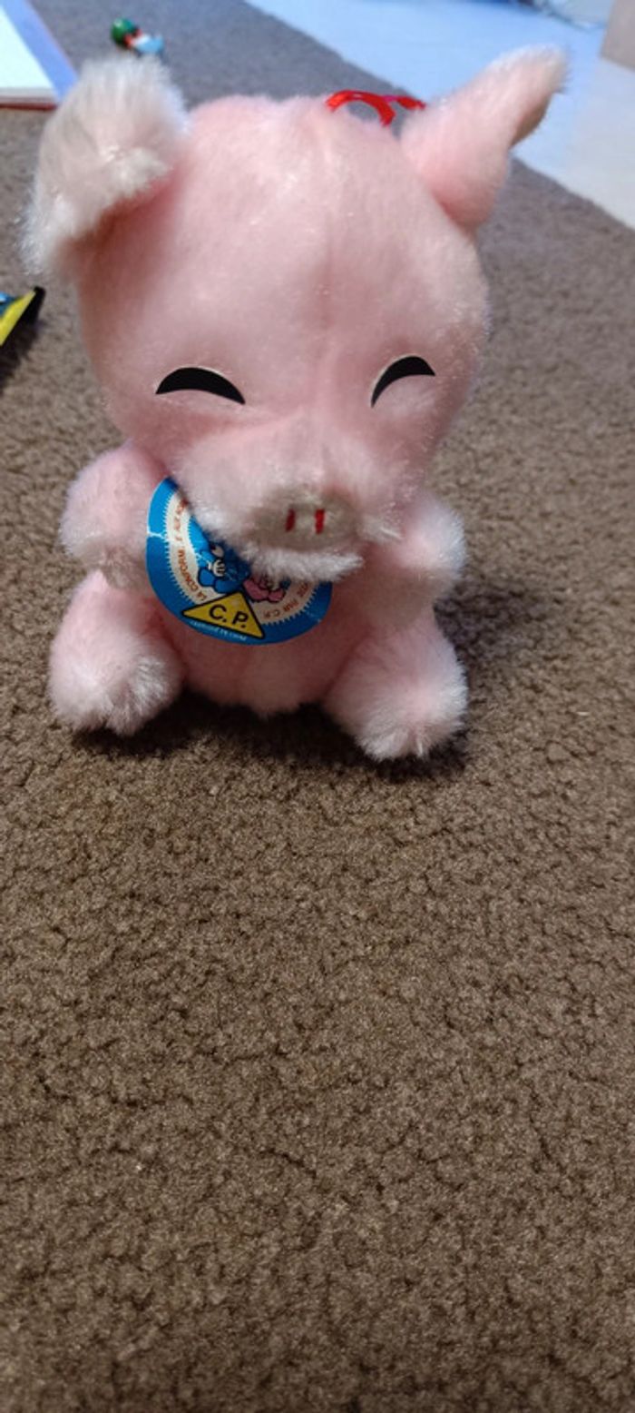 Peluche cochon c.p.