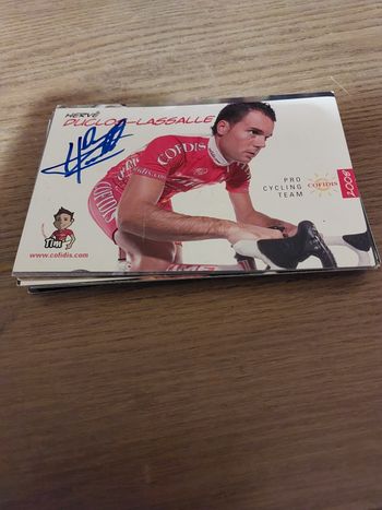 Coureurs cyclismes Hervé duclos lassalle 
