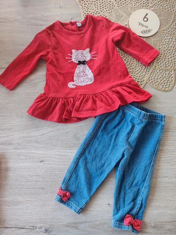 Ensemble blouse + legging