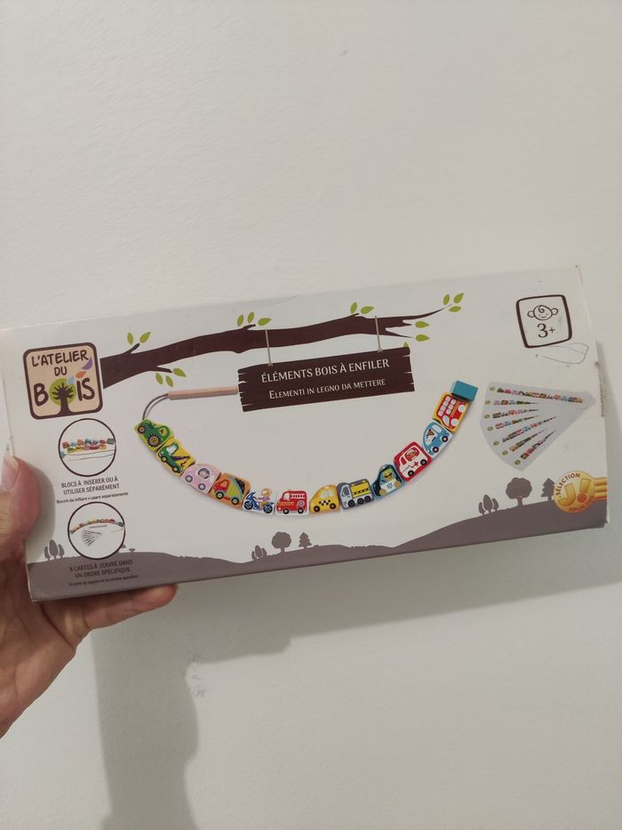 Éléments bois á enfiler - photo numéro 5