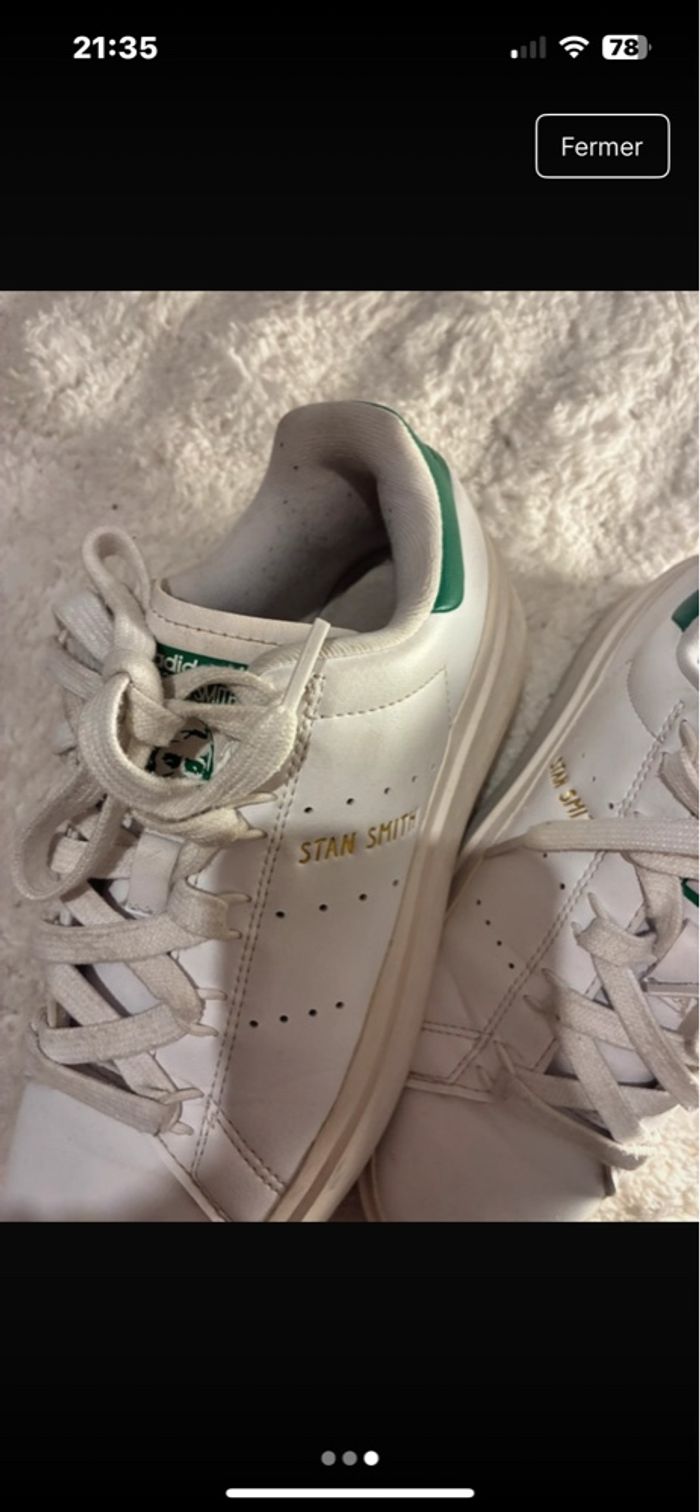 Adidas Stan smith à plateforme - photo numéro 3