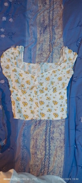 Top fleuri