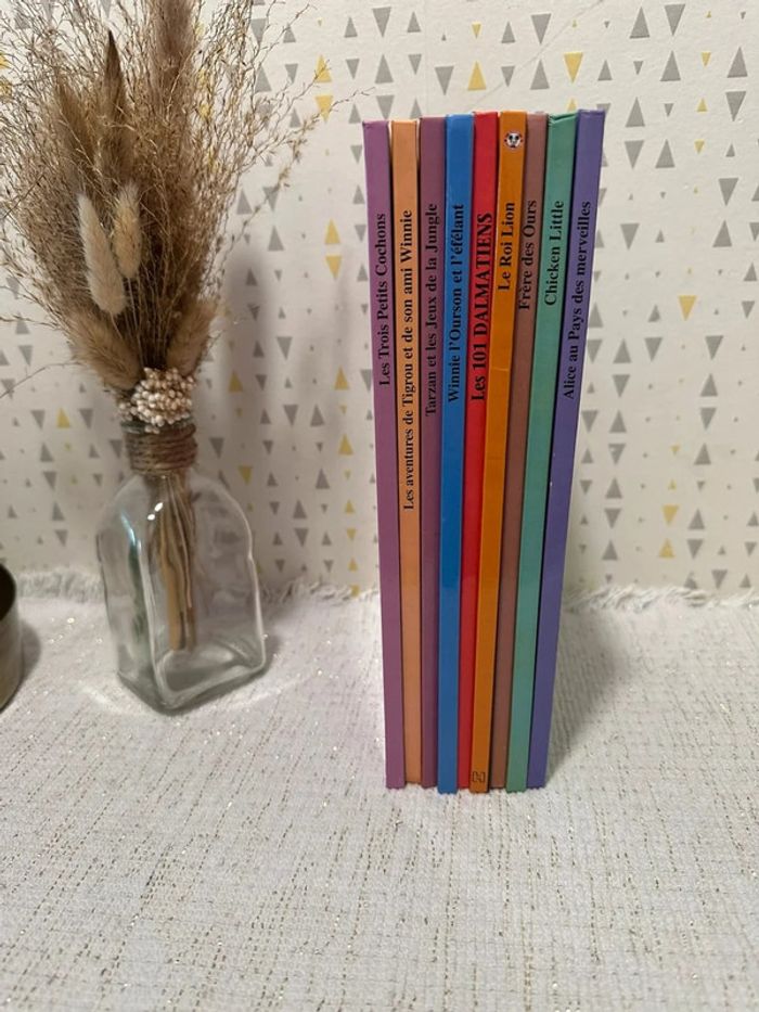 Lot de livres Disney X 9