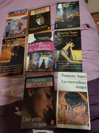 Livres de poche Françoise Sagan