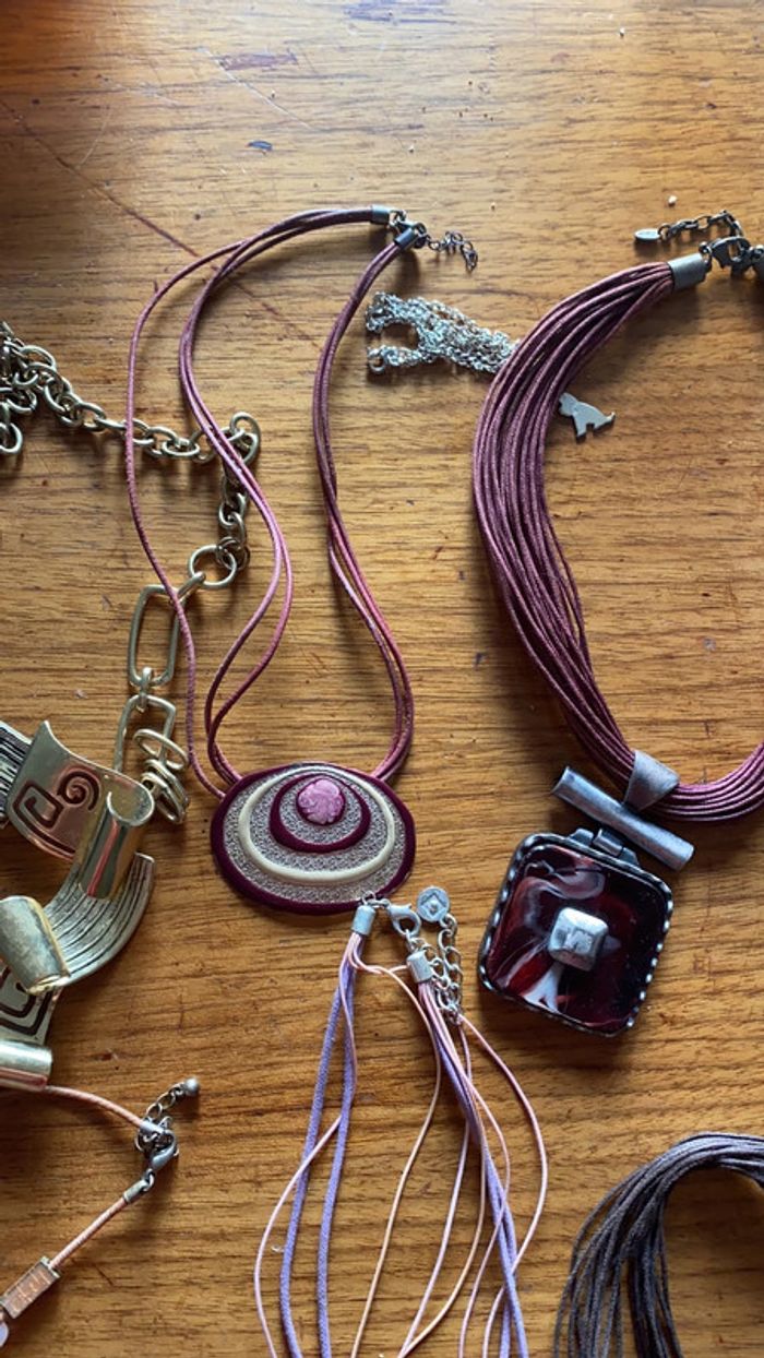 Lot collier fantaisie - photo numéro 5