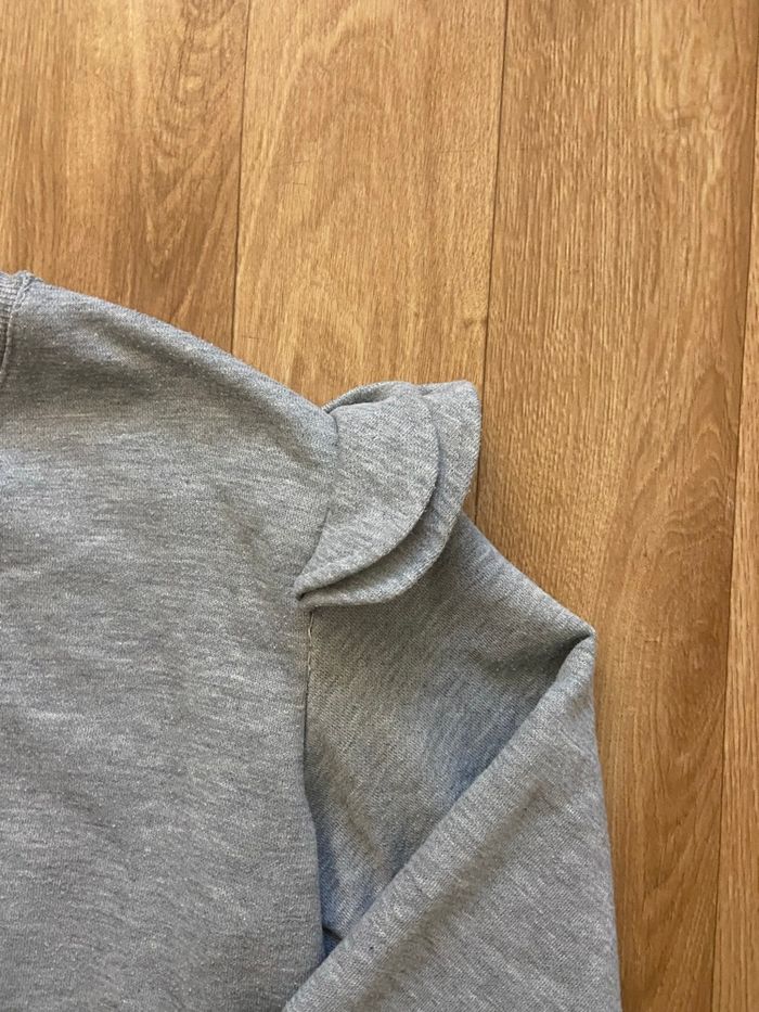 Sweat gris à volants S/M - photo numéro 5
