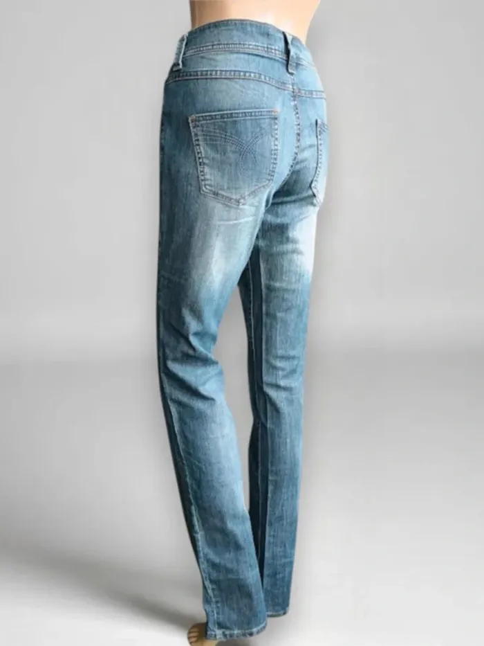 Jean Esprit coupe tube slim ,taille basse ,extensible - photo numéro 6