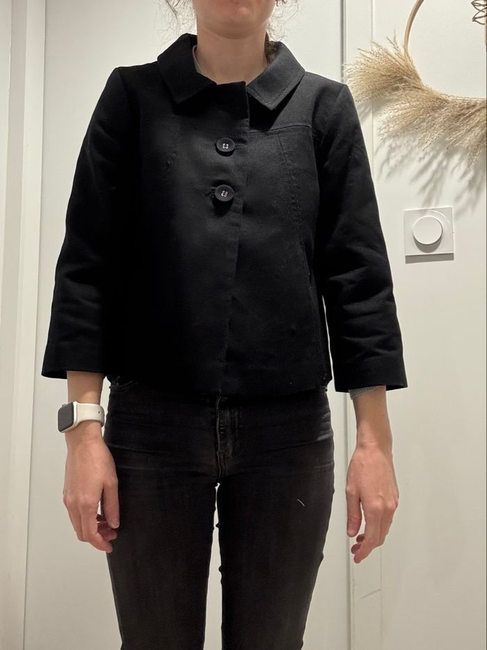 Veste noir H&M neuve taille 36 - photo numéro 3