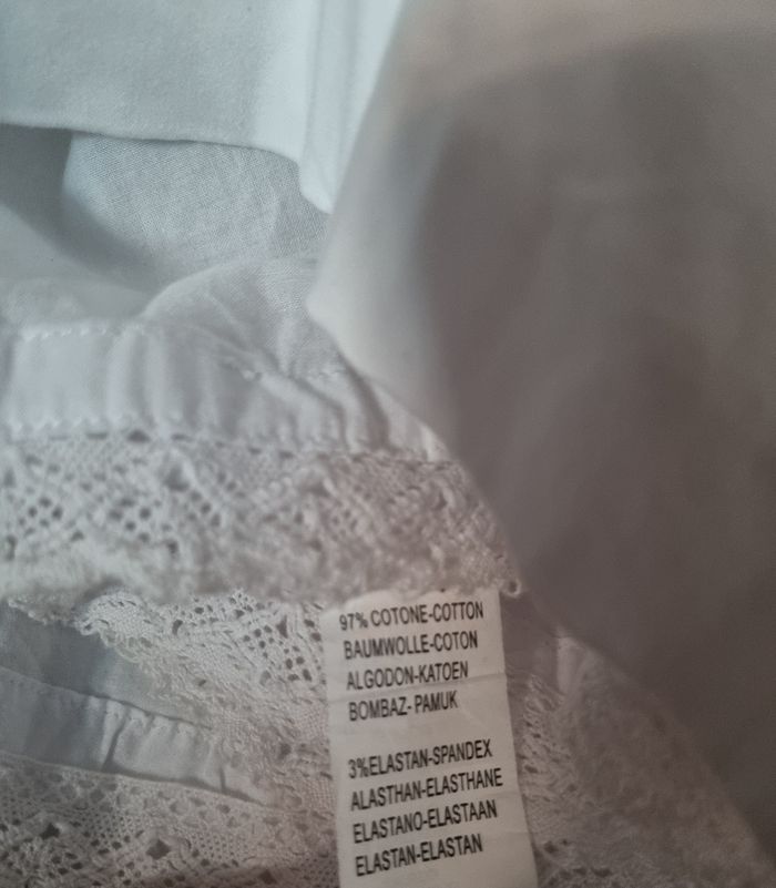 Robe blanche toute occasions 6mois - photo numéro 7