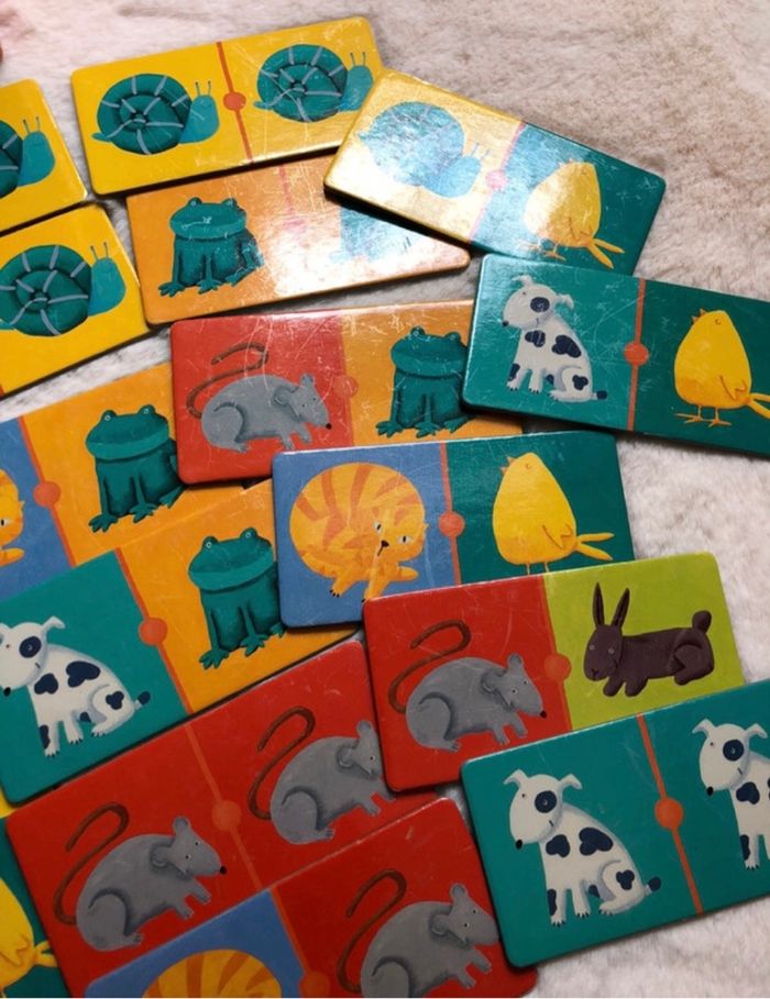 Lot puzzle et domino Djeco - complets - photo numéro 8