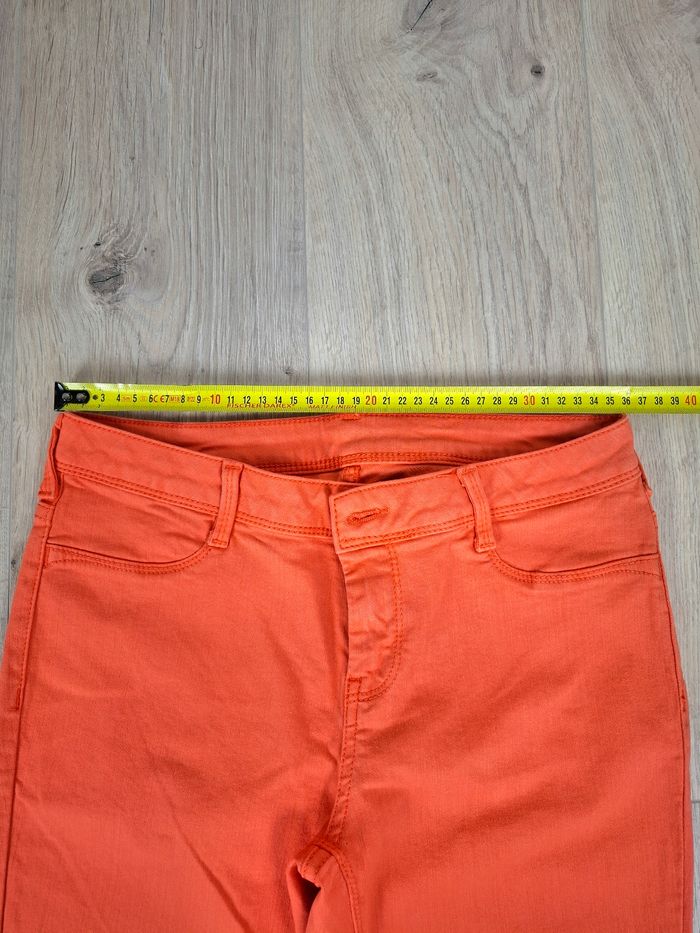 Jeans Teddy Smith orange femme taille 36 - photo numéro 5