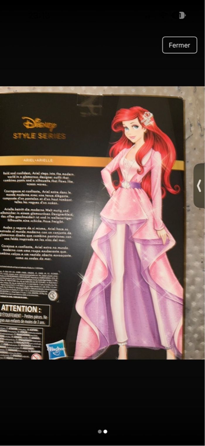 Poupées ariel - photo numéro 2