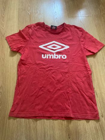 T shirt Umbro rouge taille S homme