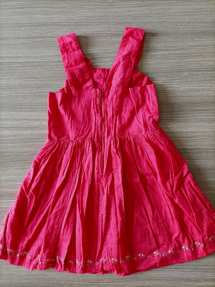 Robe rose fuchsia sergent major 7 ans - photo numéro 2