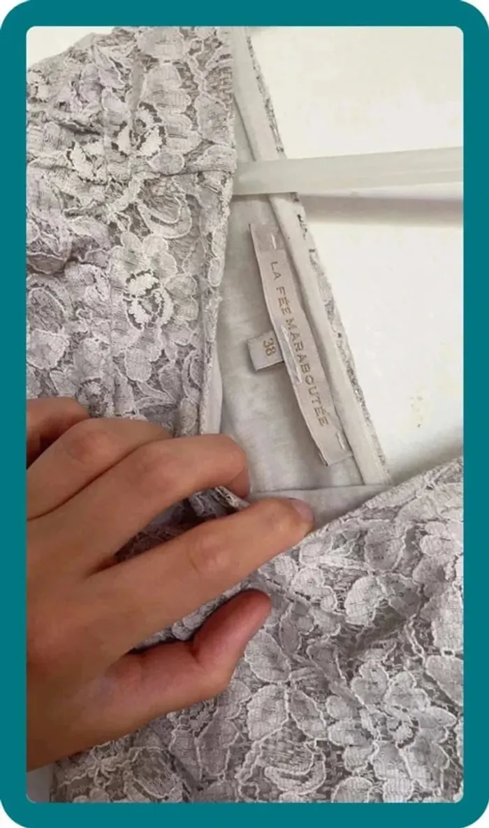 Robe blanc cassé - photo numéro 2