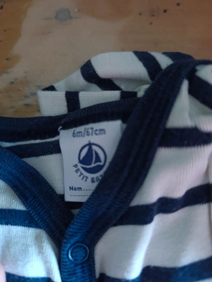 Pyjama petit bateau 6 mois - photo numéro 2