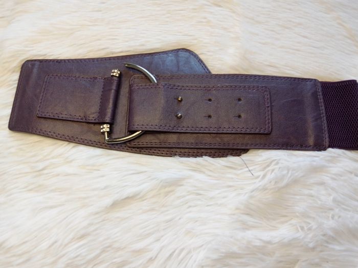 Ceinture mauve 75 cm Neuf