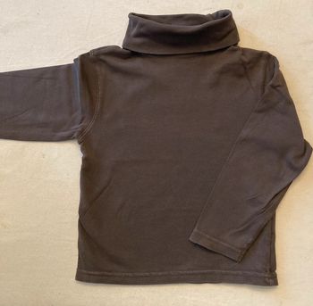 Tee-shirt à col roulé Okaïdi 5 ans marron