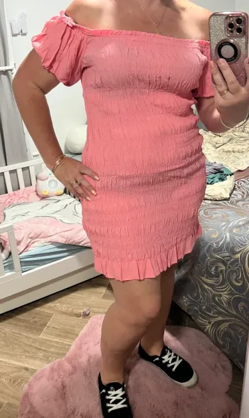 Robe d’été élastique neuve, taille L H&M.