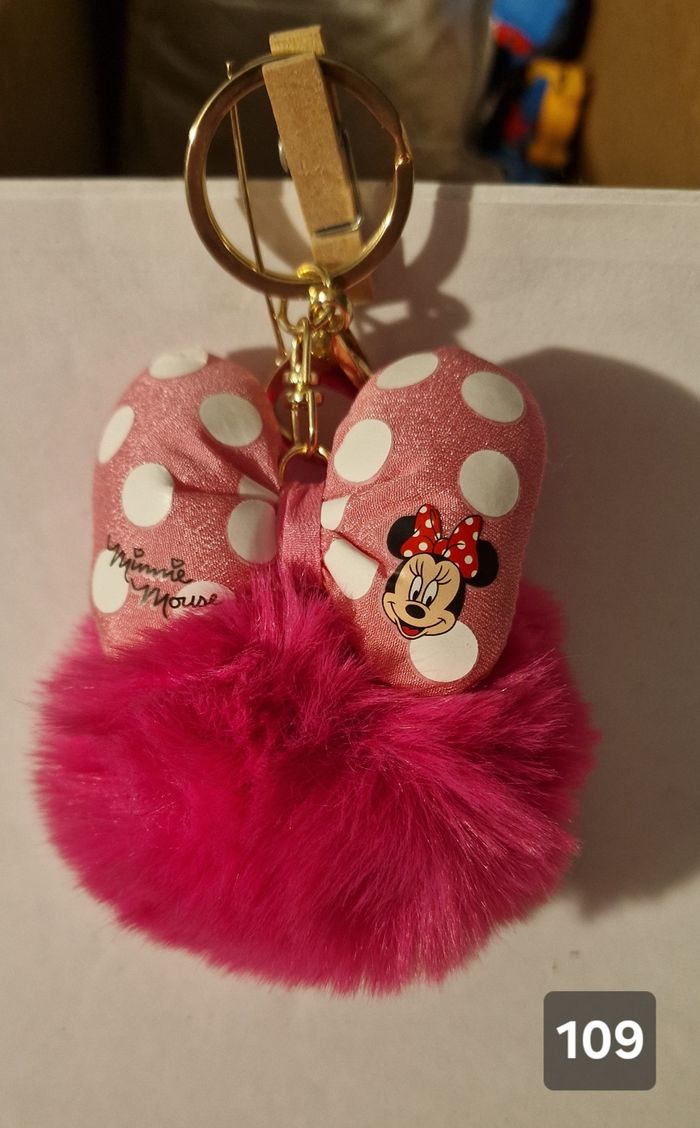 Porte clé minnie - photo numéro 2