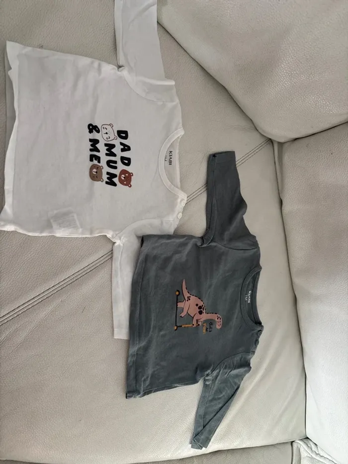 Lot de 2 t-shirt