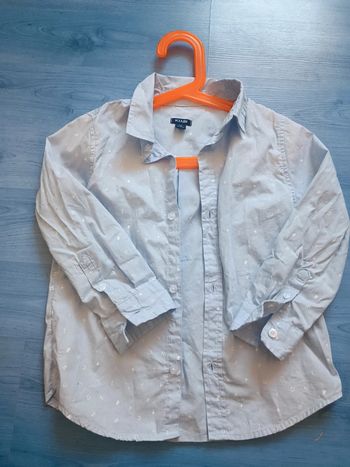 Chemise manches longues 4 ans