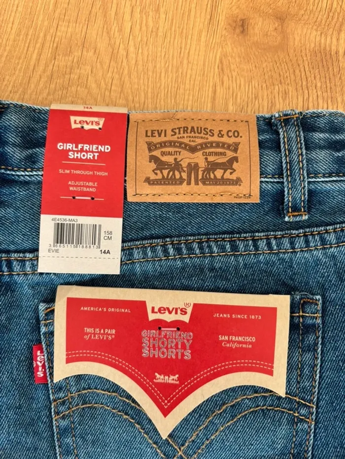 Short en jean Levi’s fille 14 ans - photo numéro 5