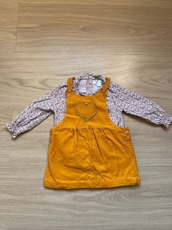 Robe + teeshirt mes petits cailloux 