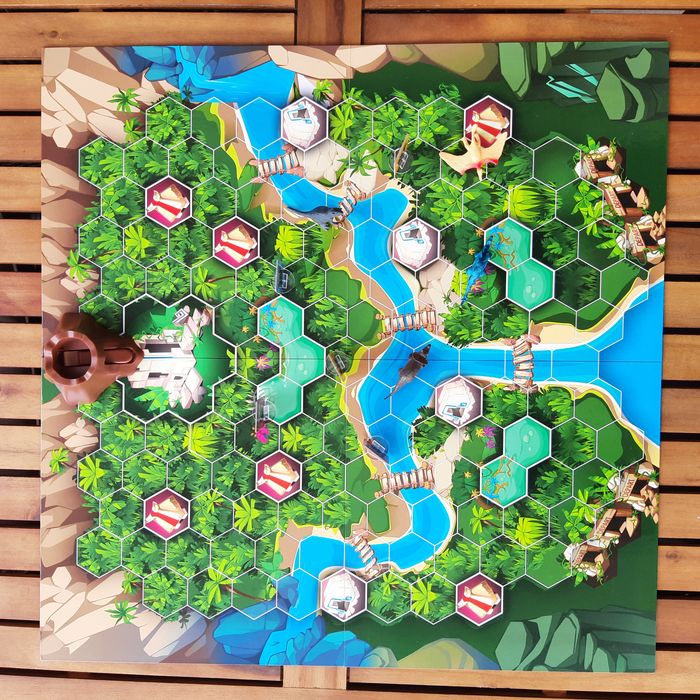 Jeu La Vallée des Dinosaures – Complet avec figurines et volcan - photo numéro 4