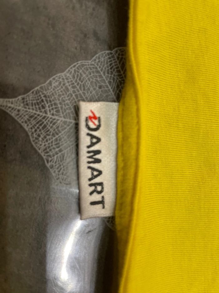 Teeshirt jaune Damart 38/40 - photo numéro 4