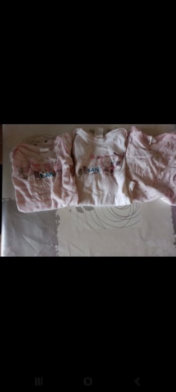 Lot de 3Bodies manche longue