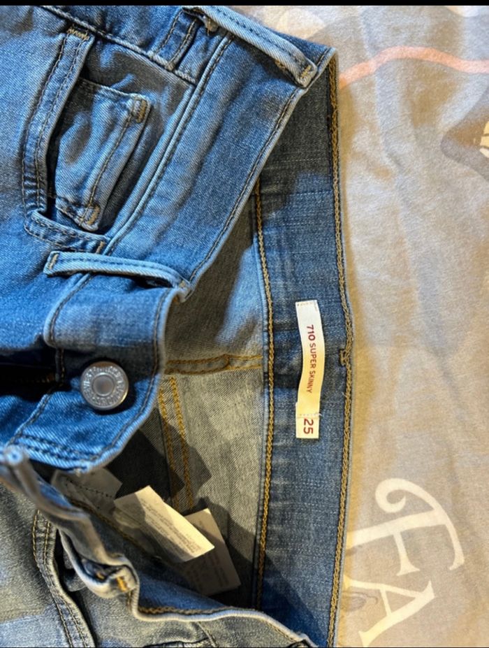Lots Jeans Levi’s 710 Super skinny - photo numéro 2