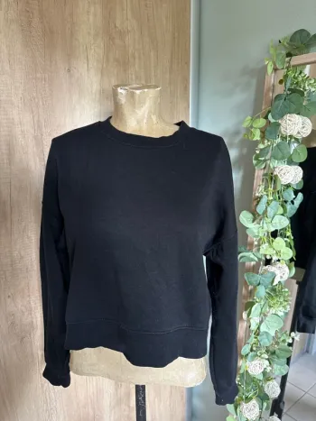 Pull tout doux crop top femme