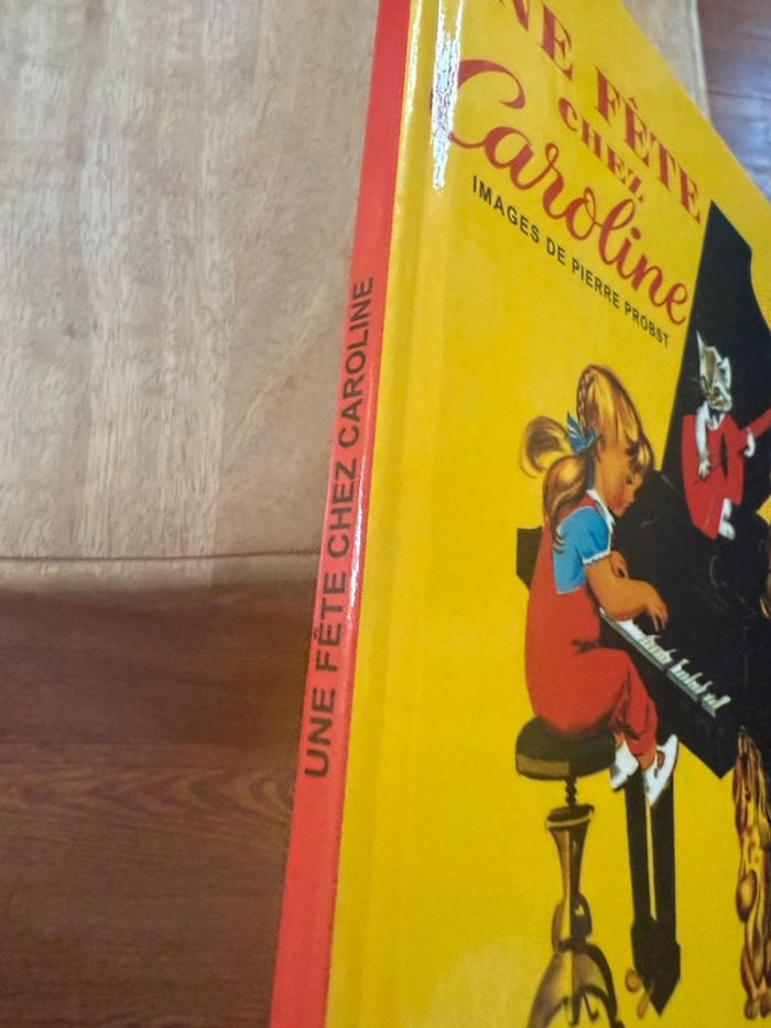 Grands albums Hachette livre Une fête chez Caroline bd Pierre Probst - photo numéro 4