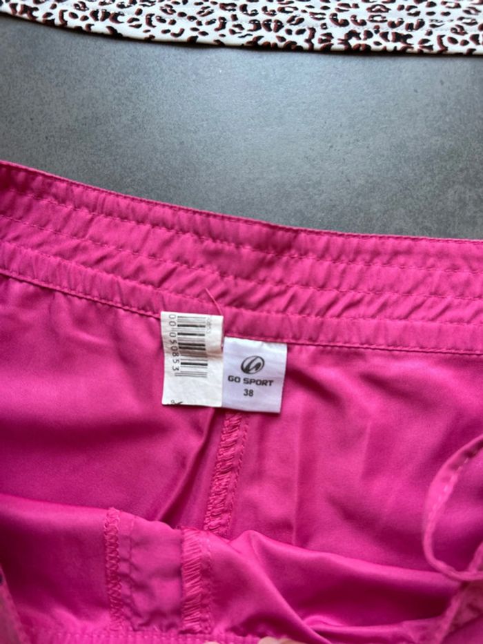 Ensemble maillot bain débardeur léopard et short femme - photo numéro 16