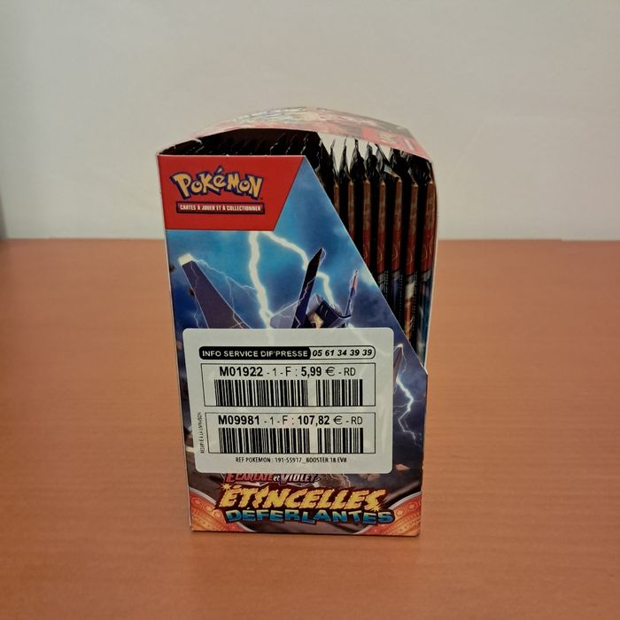 Pokémon demi display EV8 EV08  sans scellage autour, dif’presse - photo numéro 4