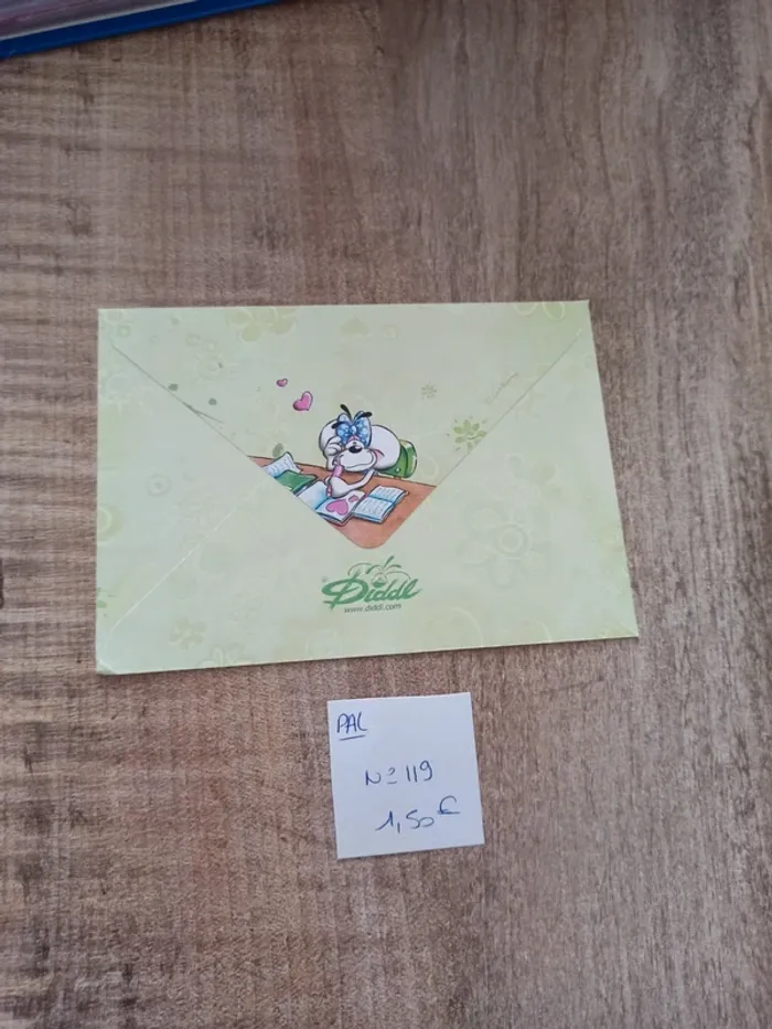 Papier à lettre Diddl 119 1,50€