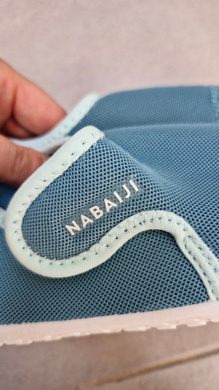 Chaussures aquatiques bébé aquashoes vert Nabaiji - photo numéro 7