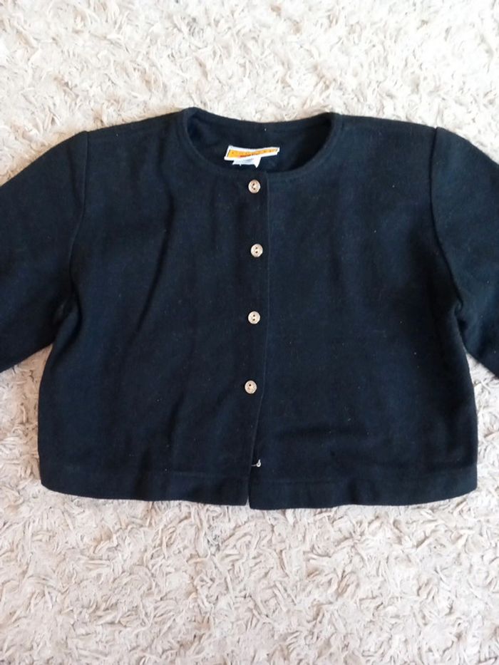 📦veste polyester noir 8ans Country for Kids