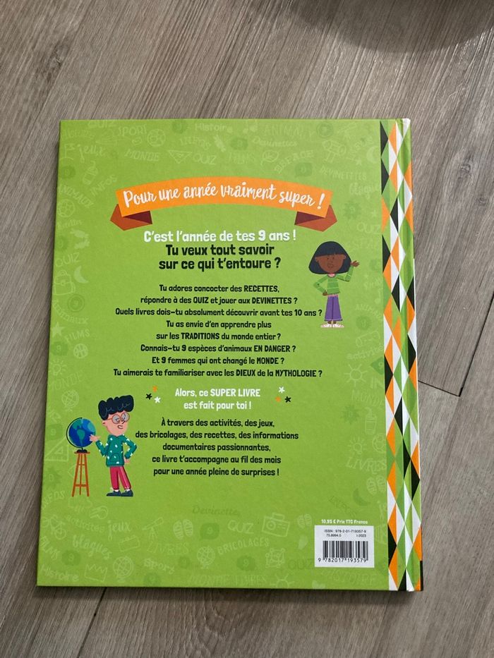 Le super livre de mes 9 ans - photo numéro 2