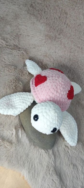Tortue au crochet velour