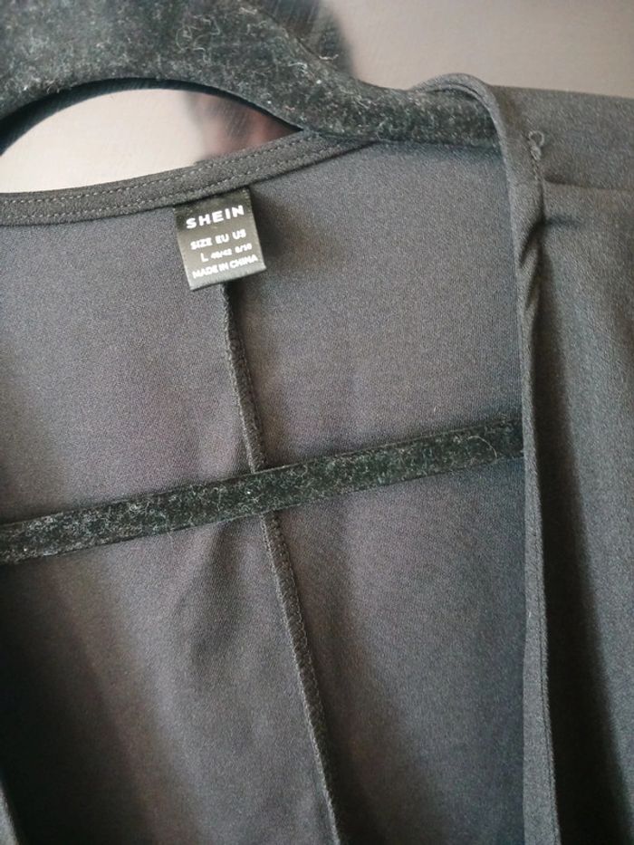 Veste blazer noire légère T40/42 SHEIN - photo numéro 2