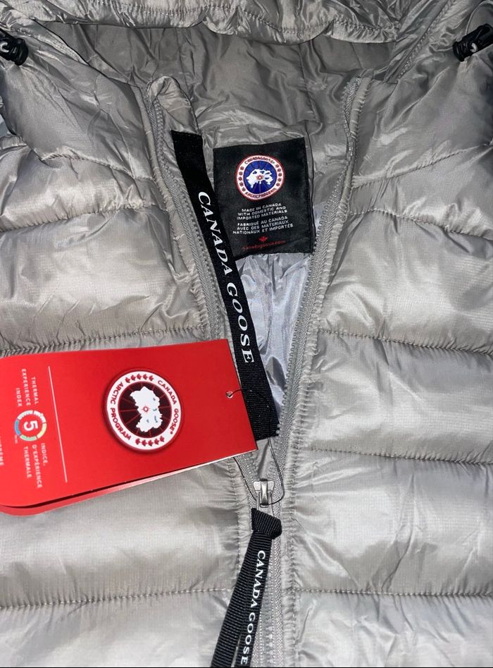 Doudoune Canada goose gris en taille S - photo numéro 2