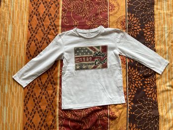 Teeshirt ML blanc 6 ans