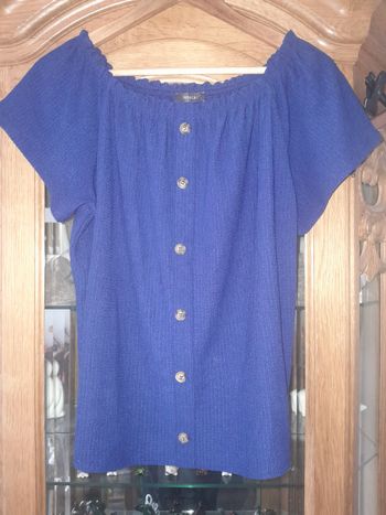 Blouse bleu