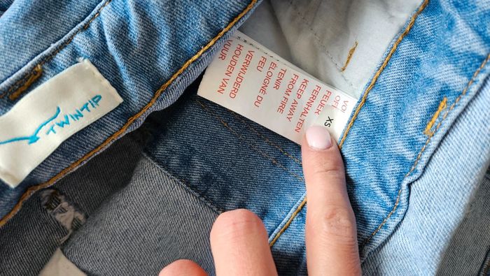 Robe salopette en jean, taille XS, Twintip - photo numéro 4