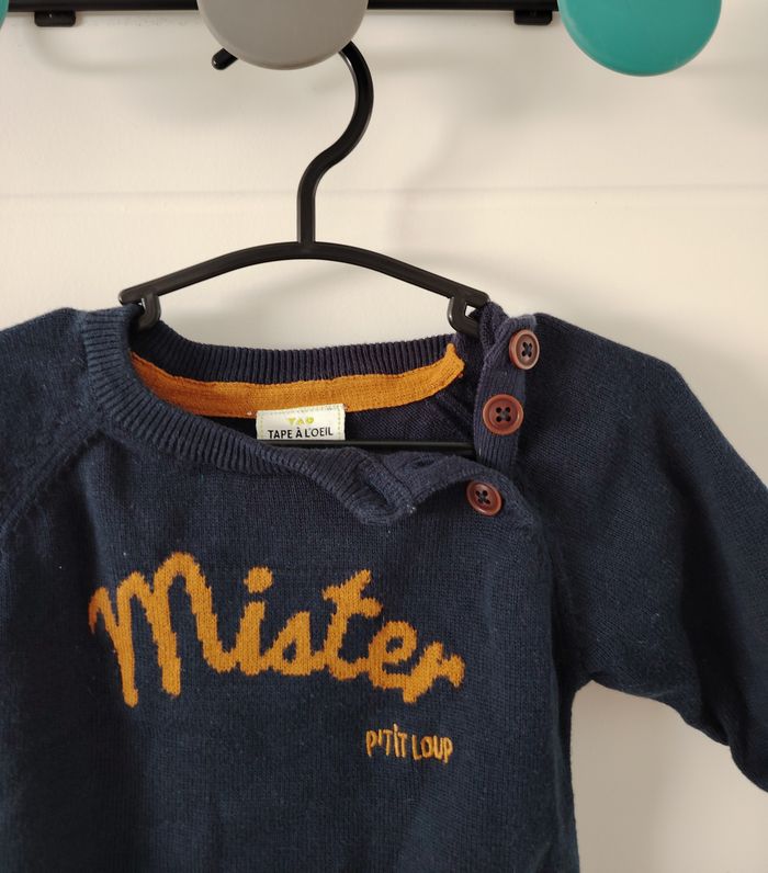 pull 3 mois tape à l'oeil - photo numéro 3