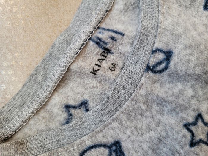 T-shirt manche long planète vaisseau étoile kiabi 6 ans - photo numéro 3