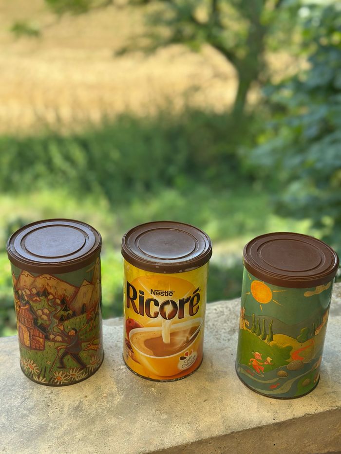 Lot de 5 boites de RICORE vintage - photo numéro 3