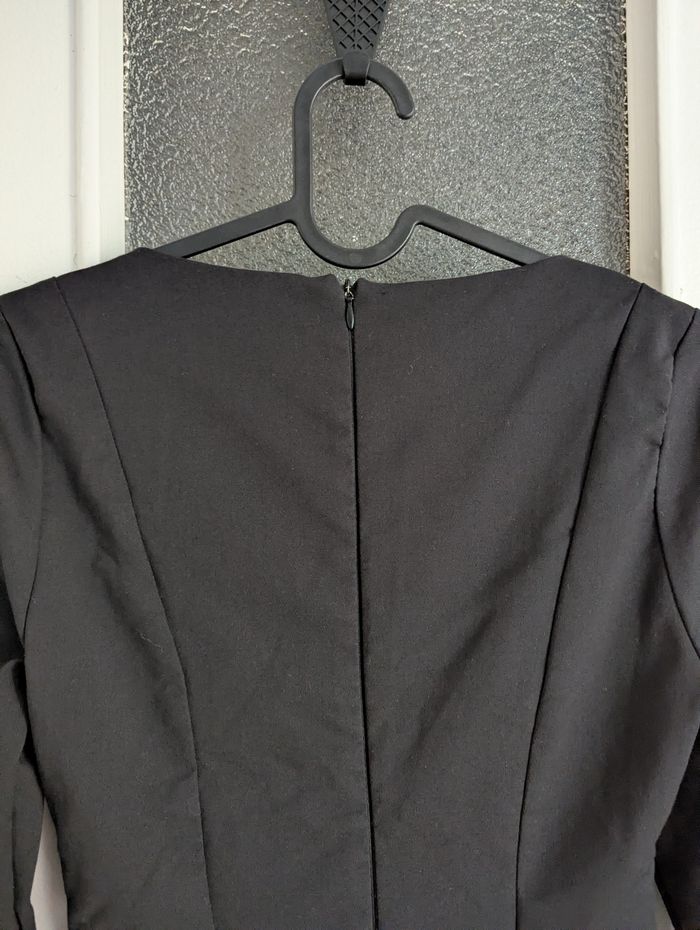 Robe noire Zara bustier taille s - photo numéro 4
